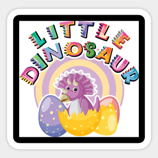 little dinosaur kids baby Sticker